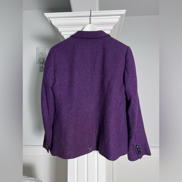 Talbots Deep Purple Women's Blazer - Picture 6 of 14